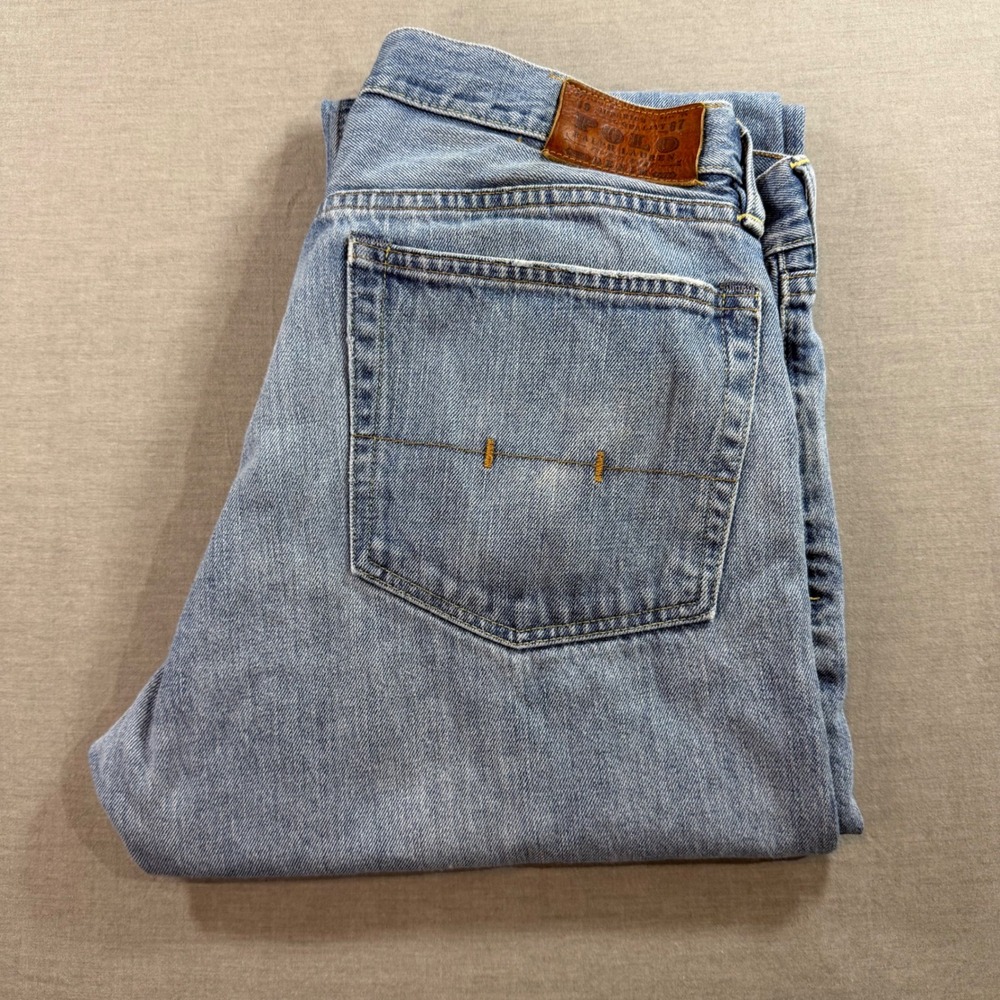 Polo Ralph Lauren 867 Classic Fit Jeans Mens 35x30 Blue Excellent Straight Leg